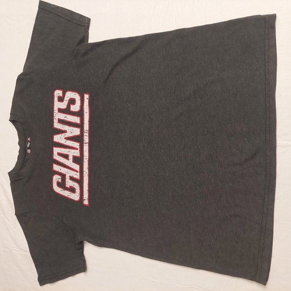 NFL Team Apparel Grey New York Giants Odell Beckham Jr Short Sleeve Tshirt Sz L - Picture 6 of 11